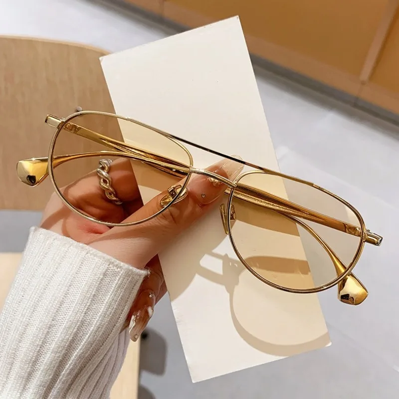 

Fashion Hot Women's Sunglasses Luxury Metal Frame Aviator Glasses Summer Travel Sunglasses Men's Sunglasses for Women Glasses