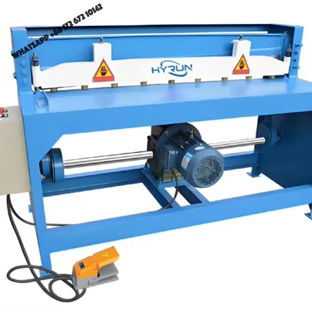 

HYRUN Electric Sheet Metal Cutting & Duct Making Machine with Efficient Motor Shearing Equipment 1.5-5.5kW Easy to Operate