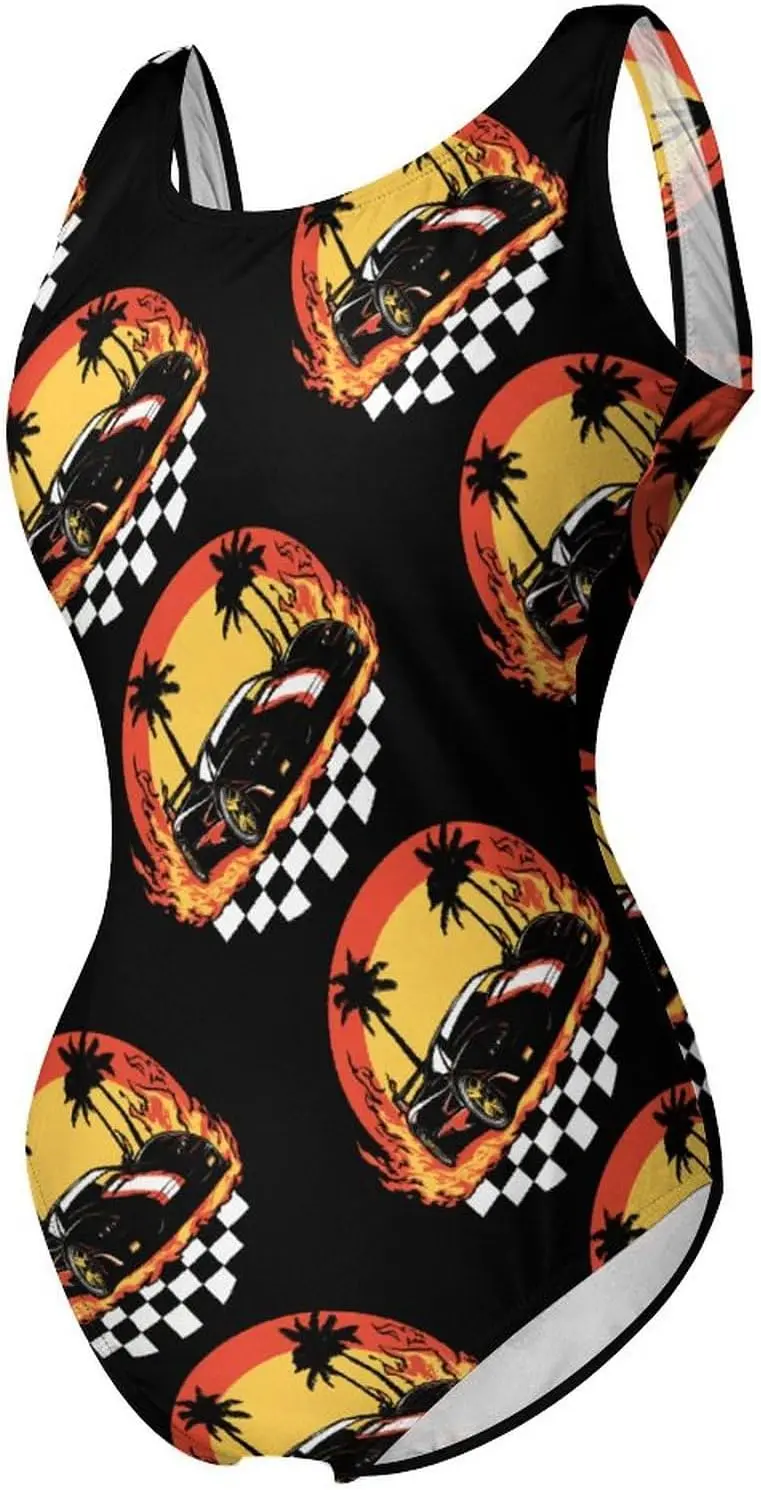 ملابس سباحة نسائية من قطعة واحدة من Luxy Trio للتحكم في البطن، ملابس سباحة لحفلات الشاطئ