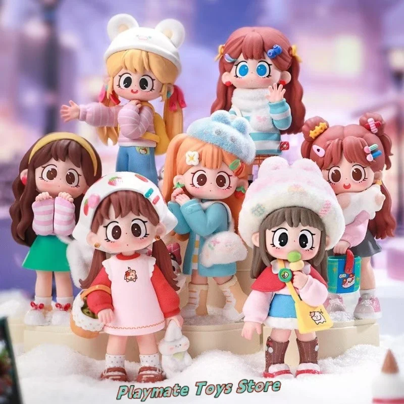 

2025 In Stock Authentic Milay Mila Blind Box Happy Formula Tide Play Hand Do Winter Girl Mystery Box Surprise Trendy Toy Gift