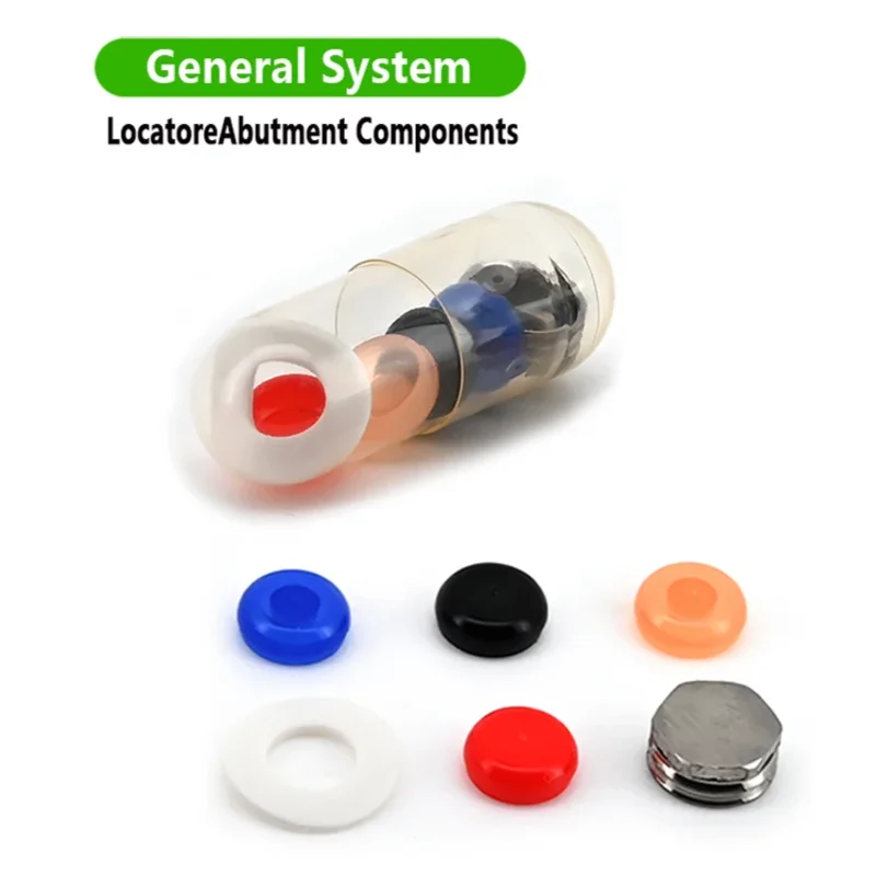 Dental Prosthesis Parts Locator Cap Dental Angulated Abutment Overdenture Attachment System for OSSTEM Dentium OEM ODM