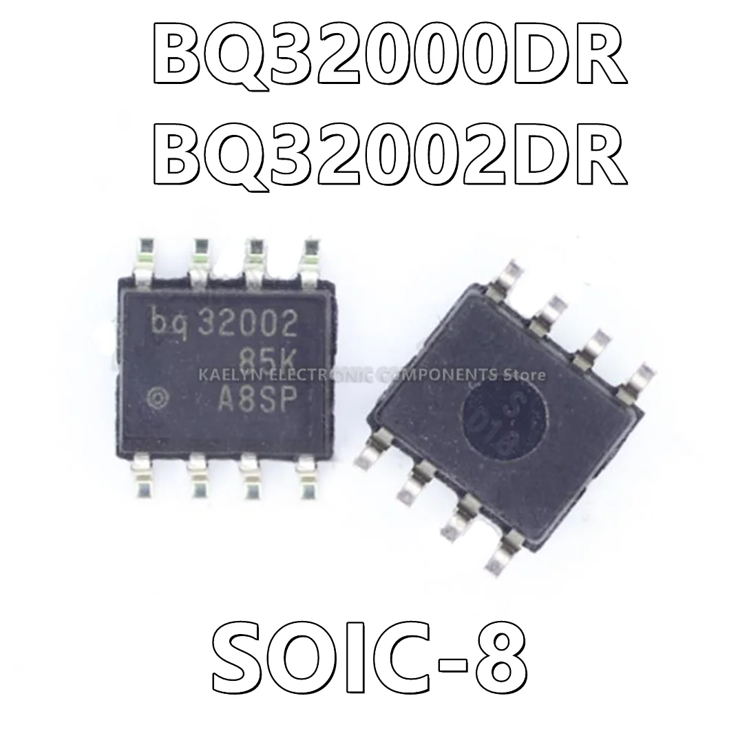 10Pcs/lot BQ32000DR BQ32000 BQ32002DR BQ32002 Real Time Clock (RTC) IC Clock/Calendar I²C, 2-Wire Serial 8-SOIC