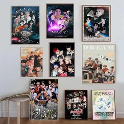 Póster de KPOP s-strays k-kids, impresiones y carteles de buena calidad, póster de calidad HD, arte de pared, pintura, estudio, decoración del hogar