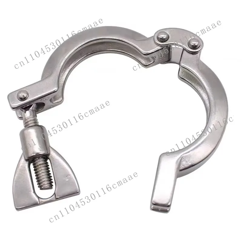 3A DIN SMS Stainless Steel 304 Polished Dn32 1.5 Inch Adjustable Tri Clamp Ferrule Male Union Fittings Sanitary Set