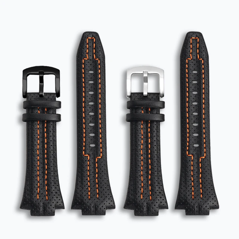 حزام ساعة جلد للرجال ، قطع غيار ساعة سايكو ، سلسلة سبورتورا ، SNL017 ، SNL029P2 ، SNL021P1 ، SNA595P2 ، SnL L L ، 27x15mm