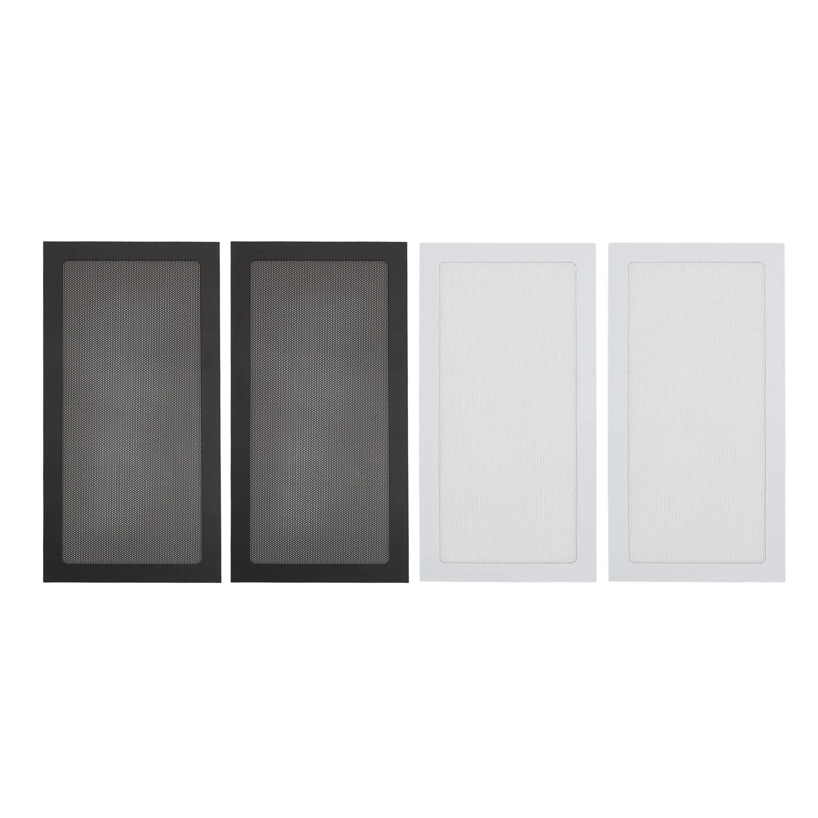 2 Stück PC-Gehäuse Staubfilter PVC Magnetischer Computer-Lüfter Staubfilter für Netzteil-Lüfter Lüfter-Staubfilter für Computergehäuse