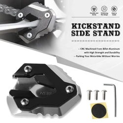 FOR Tiger 800 XC XC XRx XR XRt XR XCa XRt XC XRx XCx Motorcycles Accessories Foot Side Stand Enlarger Plate Kickstand Extension