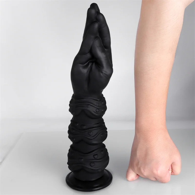 

Simulation Fist Anal Dildo Huge Anal Plug Vaginal Anus Masturbation ButtPlug with Suction Cup Sex Toys for Unisex Couples Gay 18