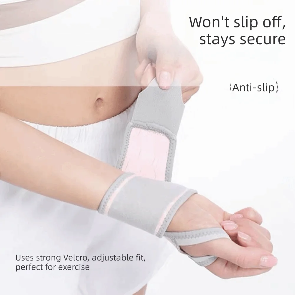 Multicolor Wrist Brace Comfortable Lightweight Wrist Guards Knitted Thin Cross Compression Support Joint Sheath Spring Summer