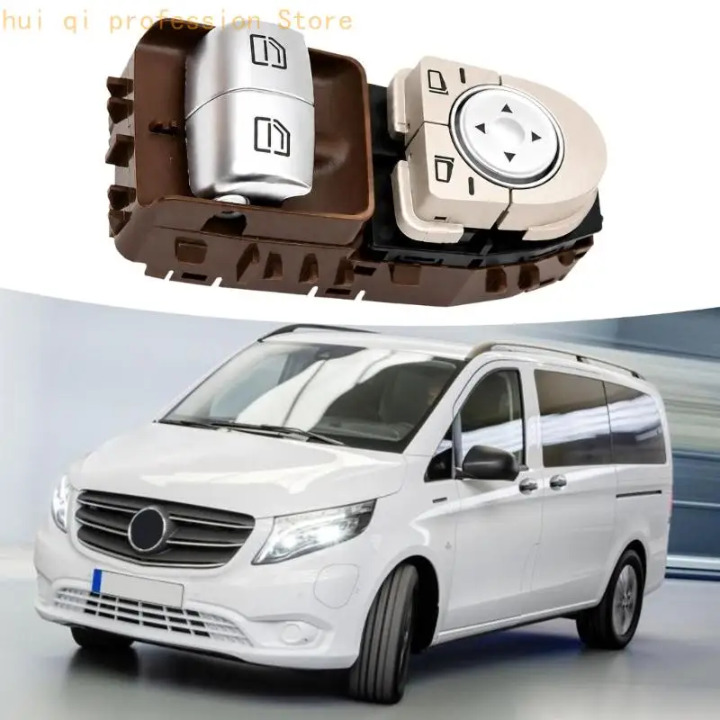 Fensterheberschalter für den Fahrer mit Spiegelverstellpad A2059056911 für W447 W448 H8WE – Detail 5