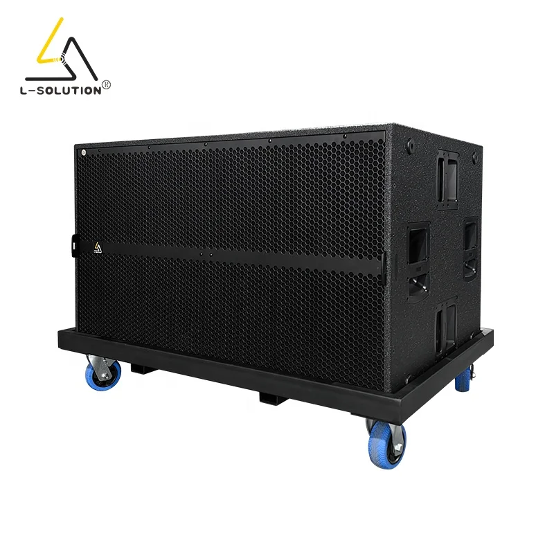 9007 Dual 21 Inch 3600W Active Subwoofer Built-in Digital Amplifier Professional Stage Audio Bass Speaker For Line Array System
