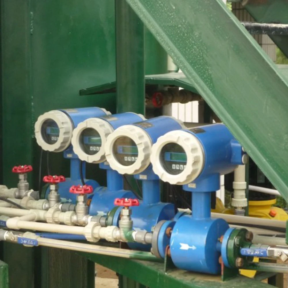 4-20 mAh Pulse Liquid 50 Pipeline Water 8 Inch Liquid Crystal Magnetic Flowmeter Water Medium DN25 Electromagnetic Flowmeter