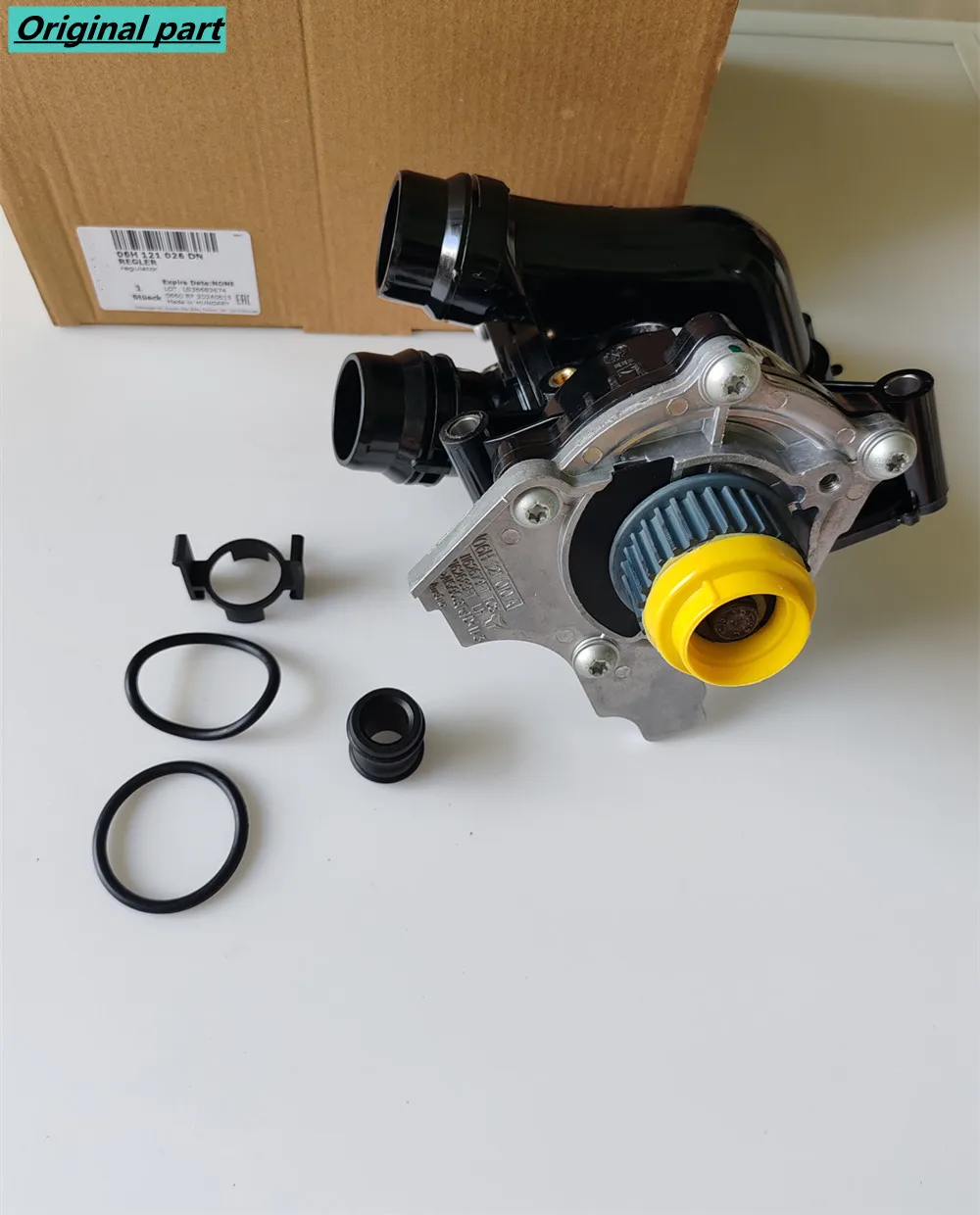 Conjunto de termostato de bomba de água oem genuíno 1.8t 2.0t, para vw golf jetta gti passat tiguan audi a3 a4 a5 q3 q5 tt 1.8l 2.0l 08-18