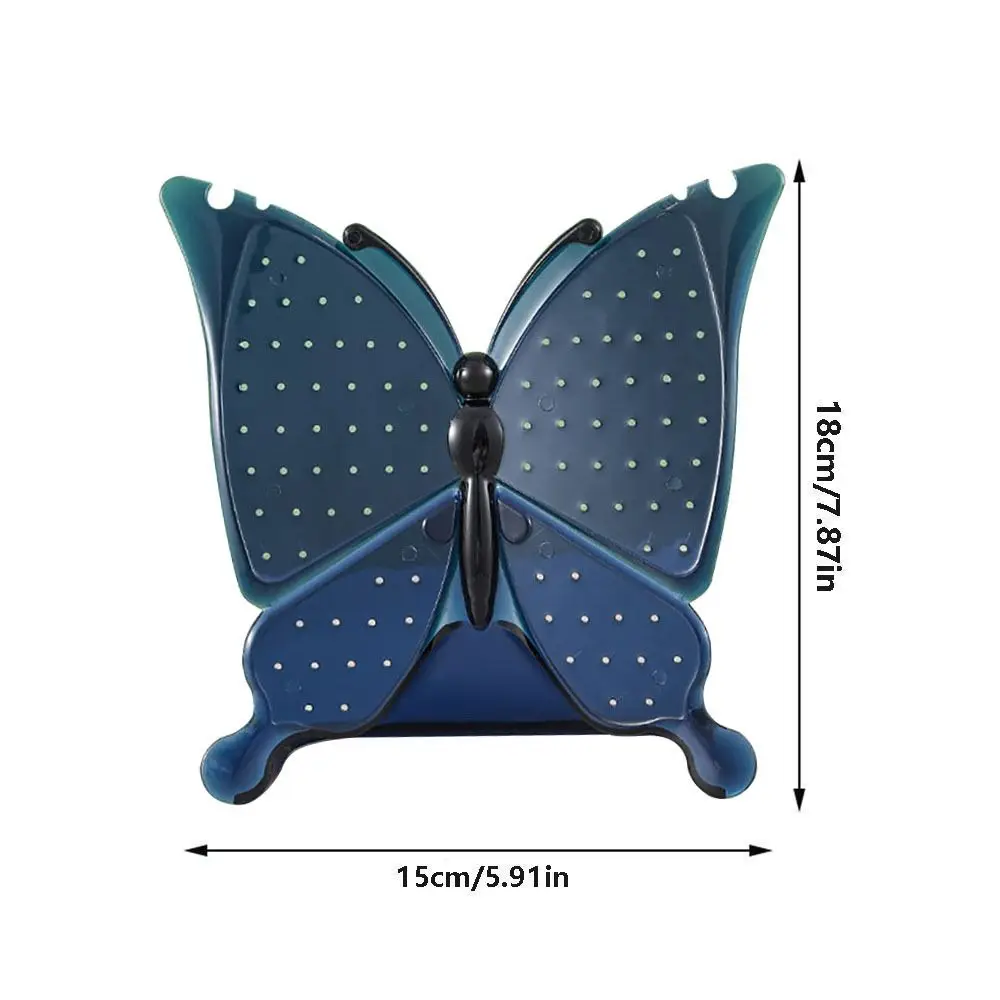 튼튼한 플라스틱 쥬얼리 디스플레이 랙, 나비 귀걸이 보관 스탠드, 패션 액세서리 귀걸이 거치대, 96 홀