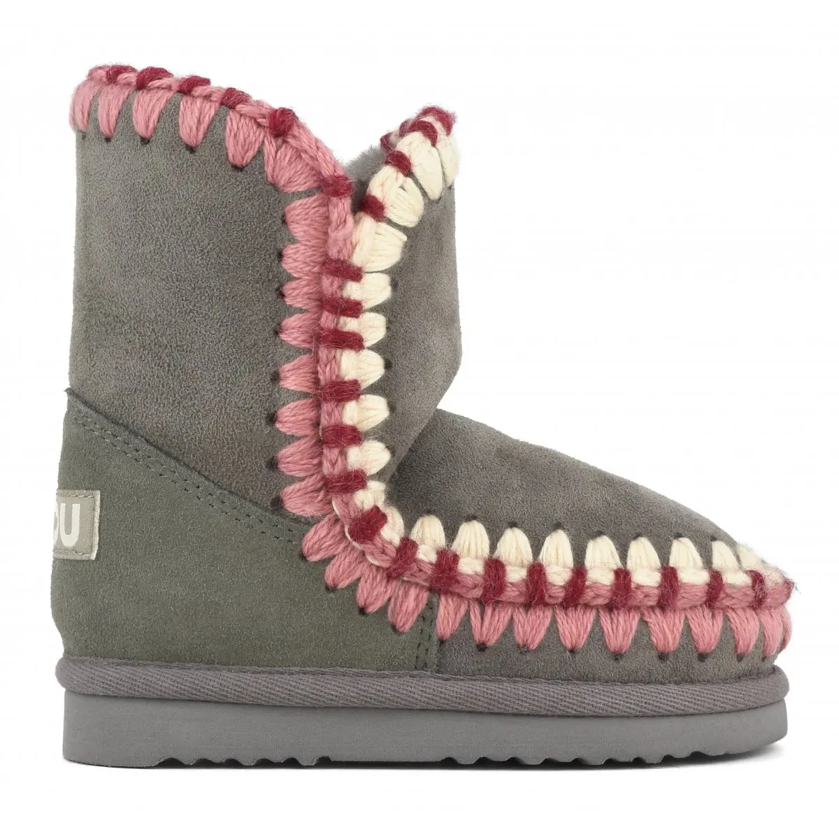 

kids' Outdoor winter snow boots eskimo Overstitching Kid original sheepskin flats girls warm comfortable ankle boot