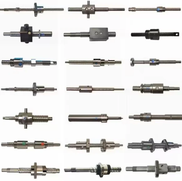 Factory OEM Custom Lead Screw Rod Right And Left Hand Threads Ball Screw SFU1605 SFU1204 SFU2005 CNC Linear Motion Ball Screw