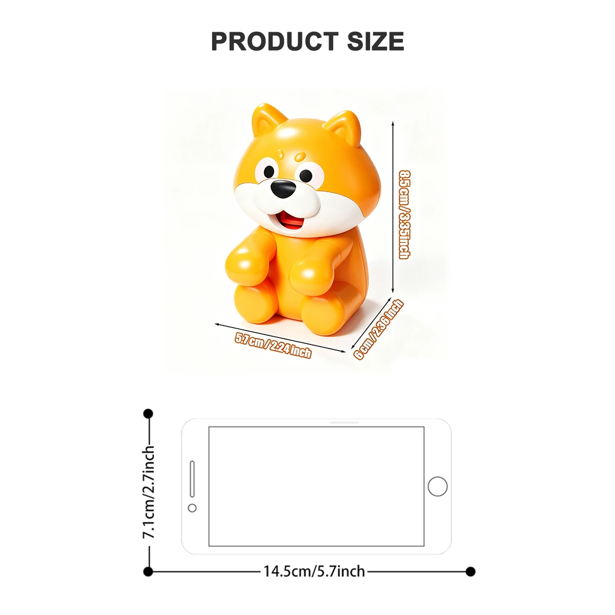 Tiny & Cute Dog Shaped Robot Cooling Fan Cools Hot Food & Drinks, Making Mealtime Fun, Portable and Easy to Use Anywhere image 6