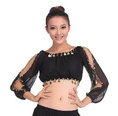 Lady women Sexy Belly Dance Sequin accessories off-the-shoulder bellydance Costumes Skirt belly dancing Dancewear Top Bra