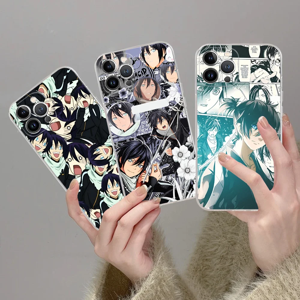 Classic Anime Noragami Phone Case Silicone Soft for iphone 15 14 13 12 11 Pro Mini XS MAX 8 7 6 Plus X XS XR Cover