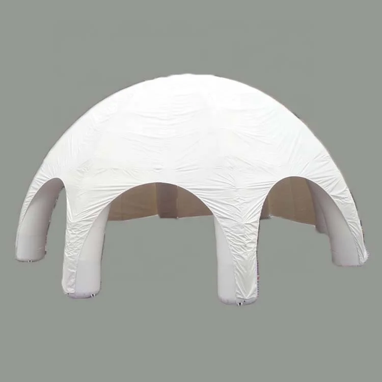 outdoor white Inflatable spider dome tent for event