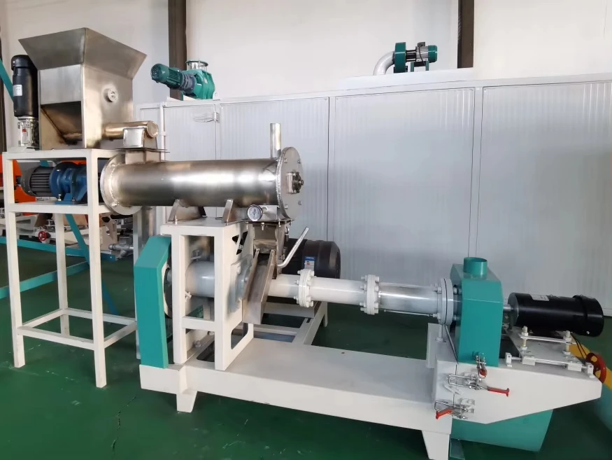 Picture 4: HONGYANG Factory Price Full Fat Soya Bean Extruder Machine Soya Bulking Machine for Feed Processing