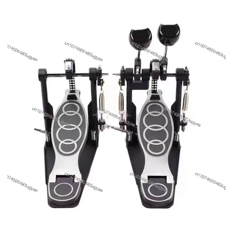 Drum Kit Double Step Drum Kit Drum Set Step Thickened Zinc Aluminum Alloy Pedal Double Chain Tread Hammer Double Step