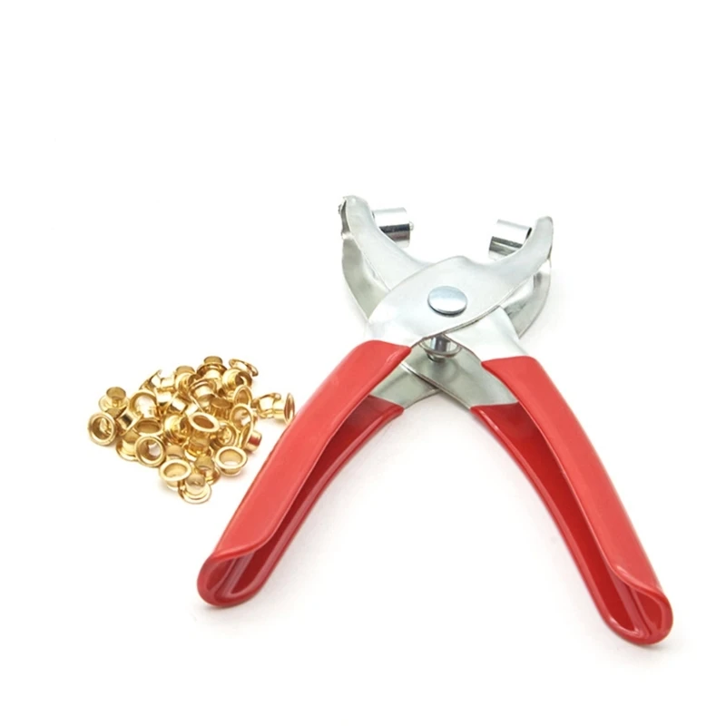 Eyelet Fabric Punch Pliers Leather Canvas Hole Puncher Tool Eyelet Grommet Plier Hole Punch Button Eyelet Tool Pliers