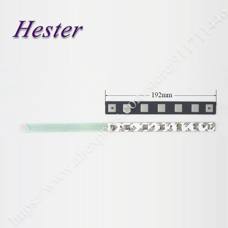

Membrane Film Keypad for A86L-0001-0298 7 Key Button Mask 192mm
