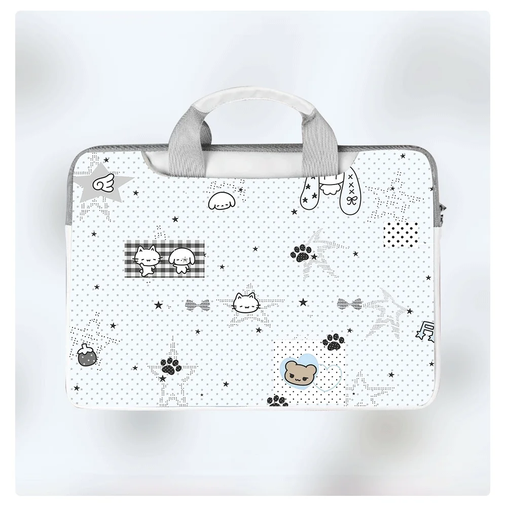 

Cute Dog Print Laptop Bag Cover Laptop Case for Macbook Case 12 13 14 15.6 Inch Macbook Air Storage Bag Briefcase Holiday Gift