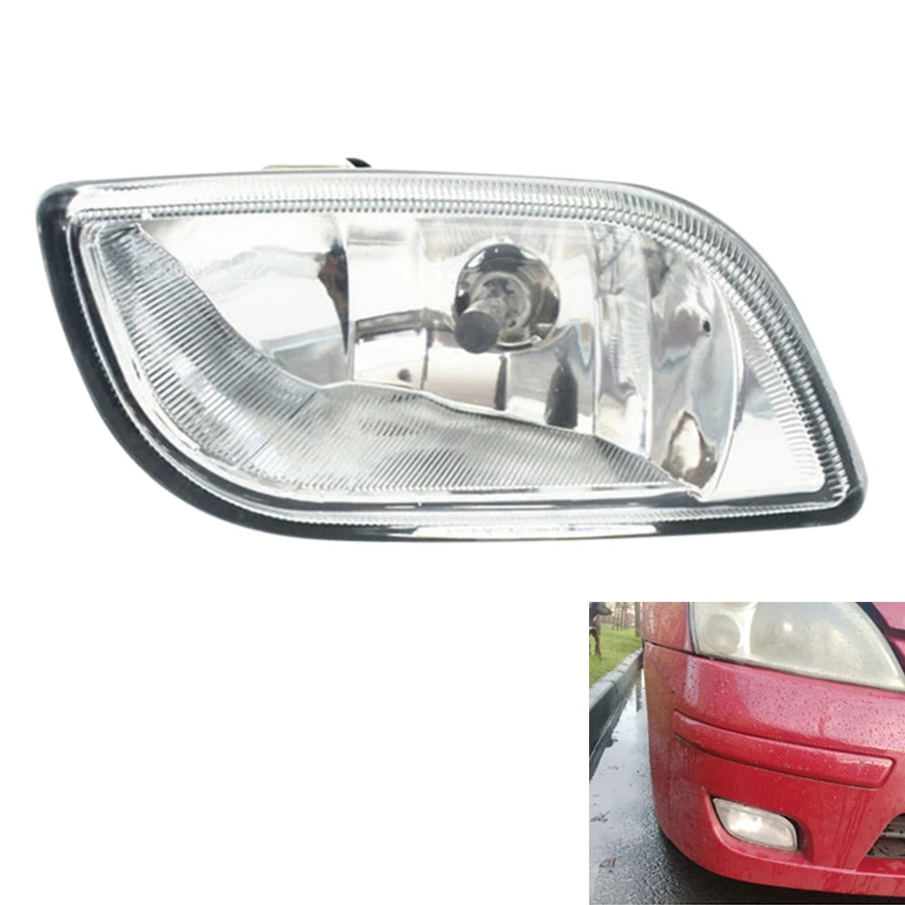 Car Front Bumper Right Fog Lights Assembly Foglight with Bulb for Suzuki Sx4 Hatchback 06-14 Aerio/Liana 02-07