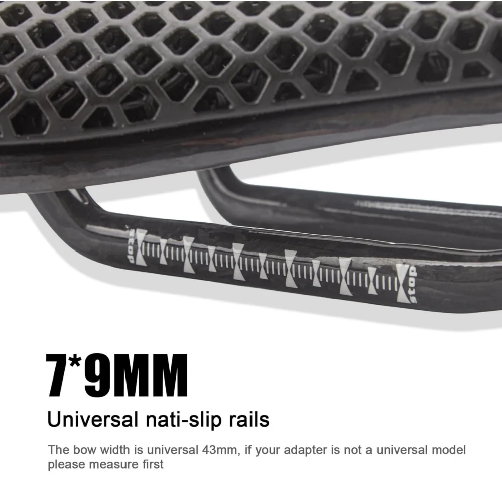 3D Printed Bicycle Saddle Ultralight Carbon Fiber Hollow Comfortable Breathable MTB Gravel Road Bike Cycling Seat Cushion Parts