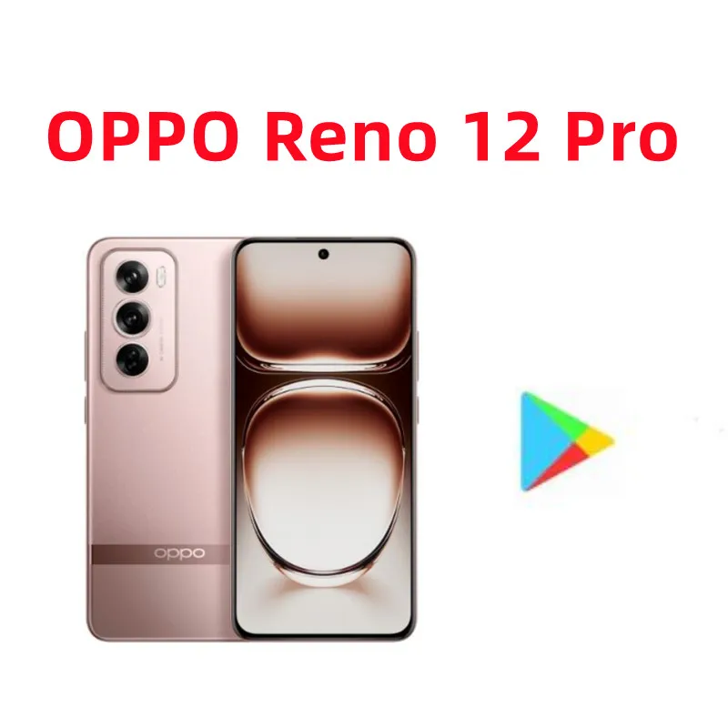 هاتف OPPO-Reno 12 Pro 5G ، غير مقفل ، من من من من من فضلك ، شاشة AMOLED ، Dimensity + 80W ، supervoc ، بطارية mAh ، NFC ، Google Play ، جديد