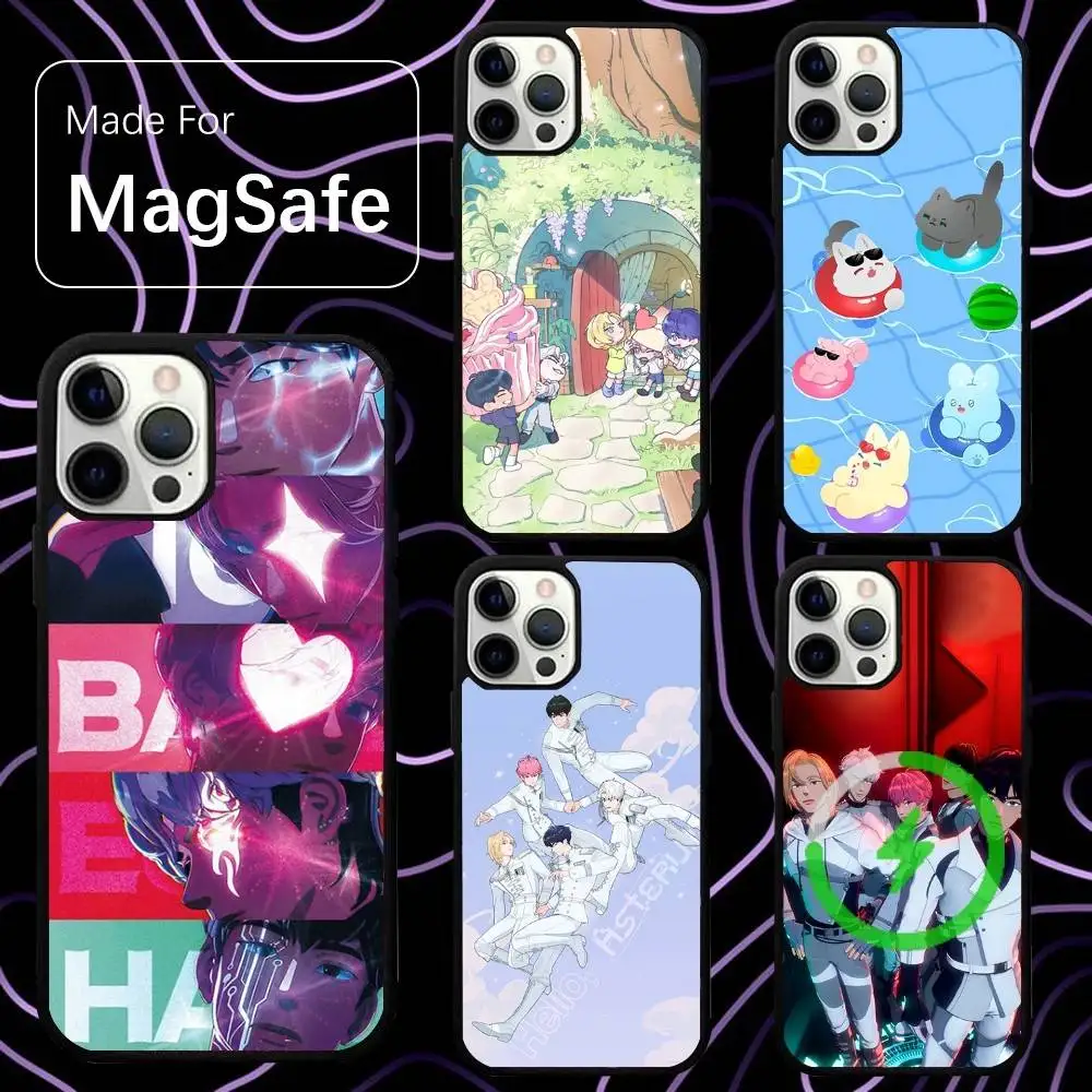 

Plave Yejun Noah Bamby Phone Case For iPhone 16,15,14,13,12,11,Pro,Max,Plus,Mini,SE New Magsafe Magnetic Wireless Charging