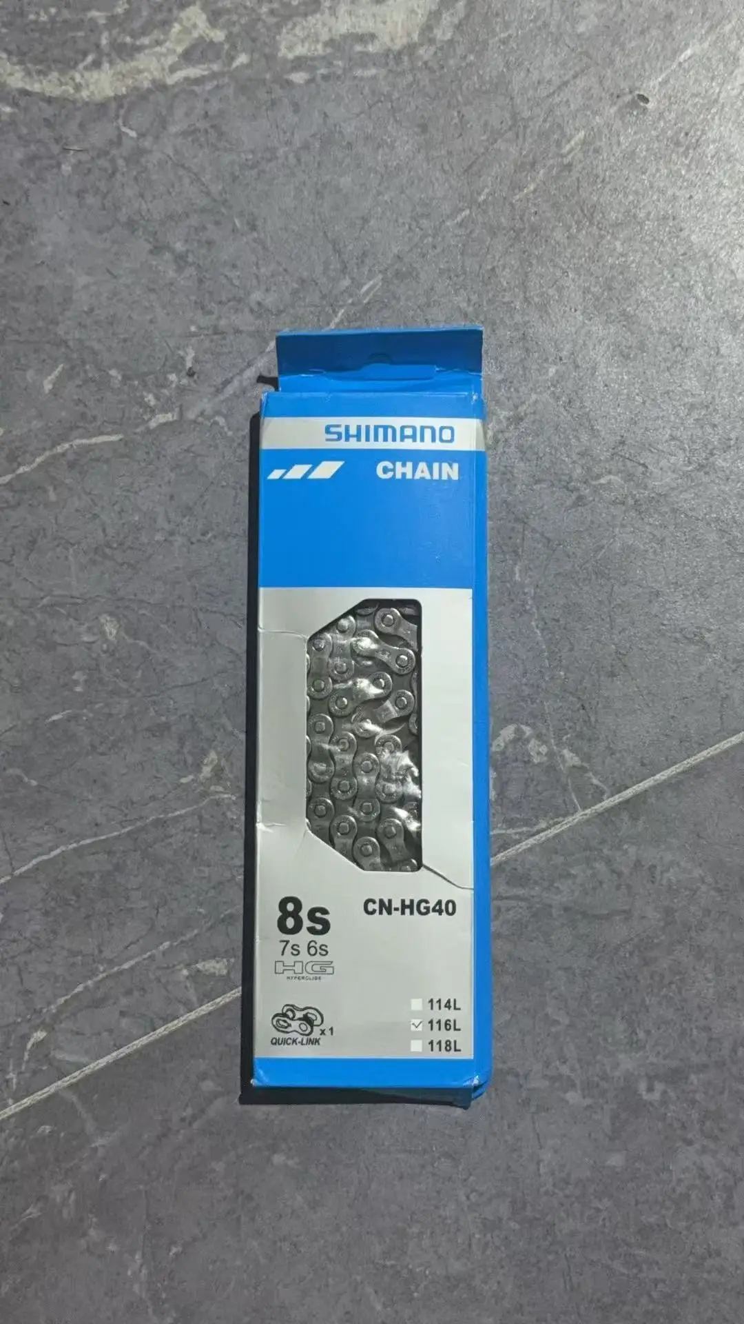 Shimano Original Fahrradkette HG40 HG53 HG54 HG95 HG601 HG701 HG901 6 7 8 9 10 11 Gang MTB Mountainbike Rennrad Fahrradkette