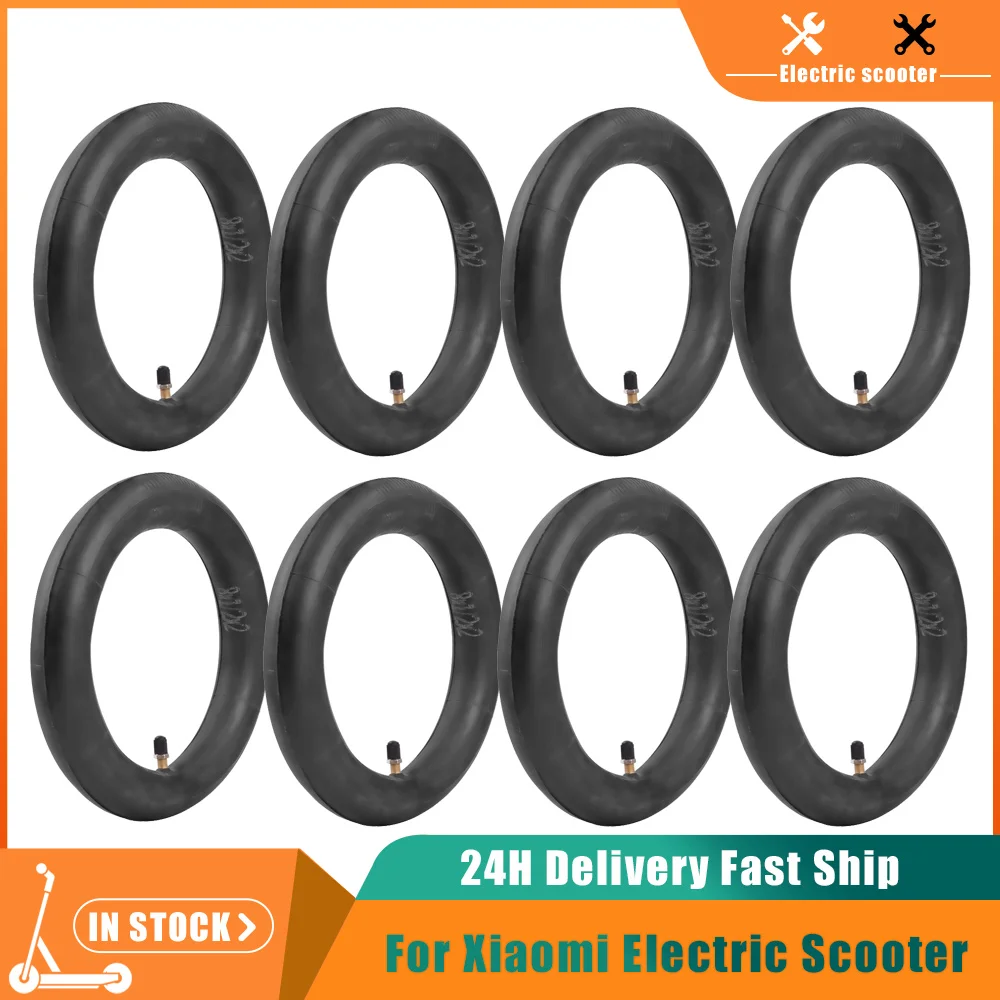 8PCS Upgraded Pneumatic Thicken Tire for Xiaomi M365/ Pro/Pro 2/1s Electric Scooter Durable 8.5inch Tyre Inner Tubes Camera