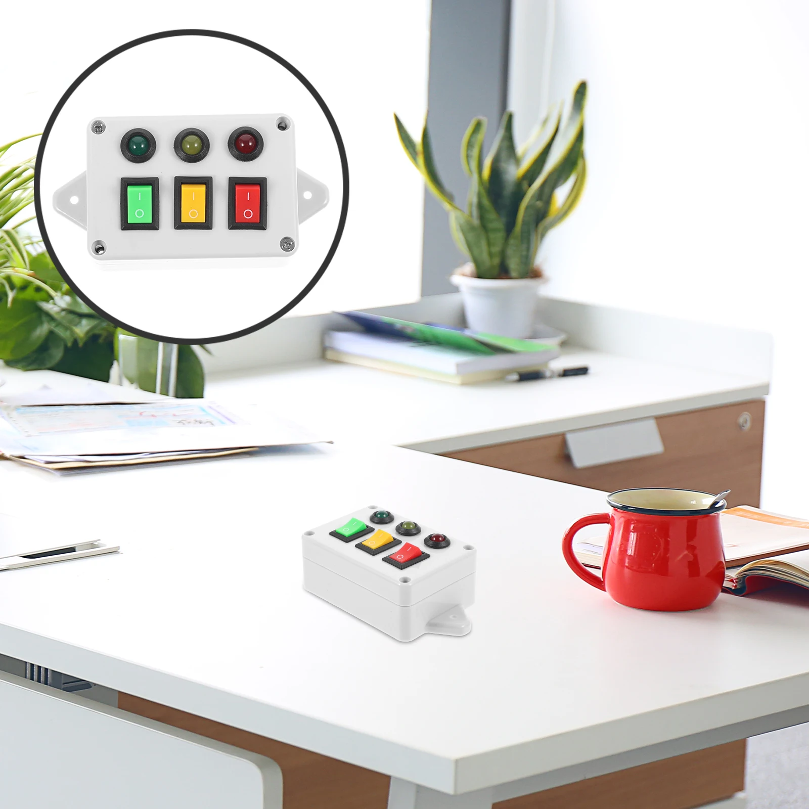 

Three-light Switch Lights Sensory Busy for Toddlers Children Toys Developmental Plastic Baby