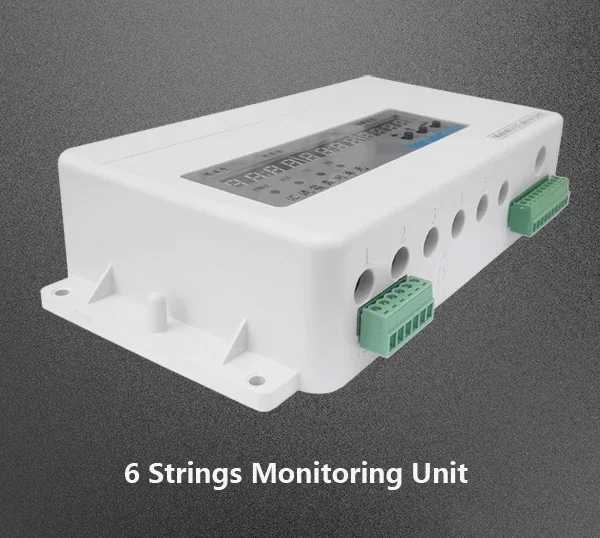 Multifunctional LCD Display DC1000V 4 6 8 12 strings solar power intelligent PV monitoring system