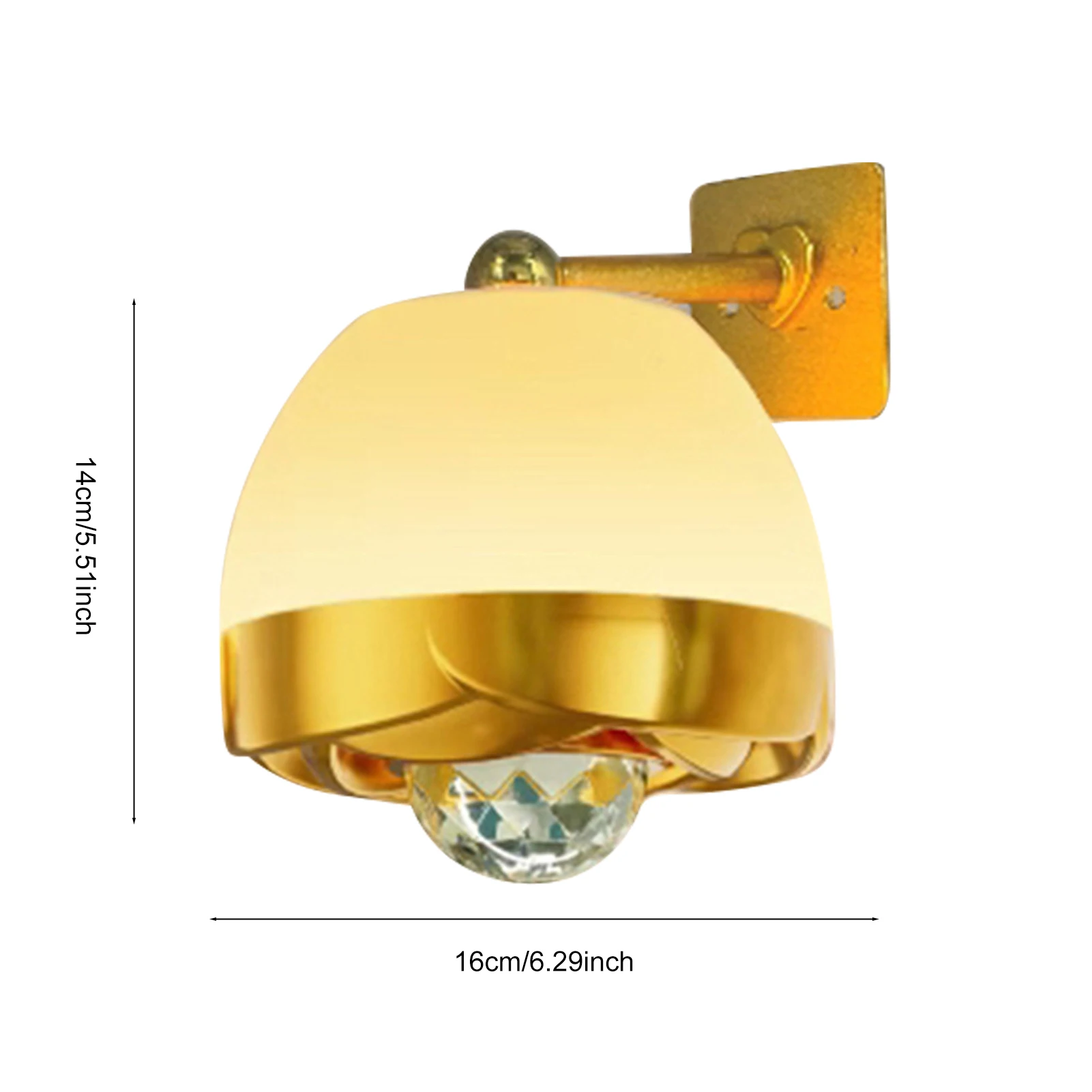 LED Wall Mounted Lamp 2600mAh Rechargeable Wall Sconces Lamp Remote and Touch Control 360°Rotation Dimmable Cordless Wall Light