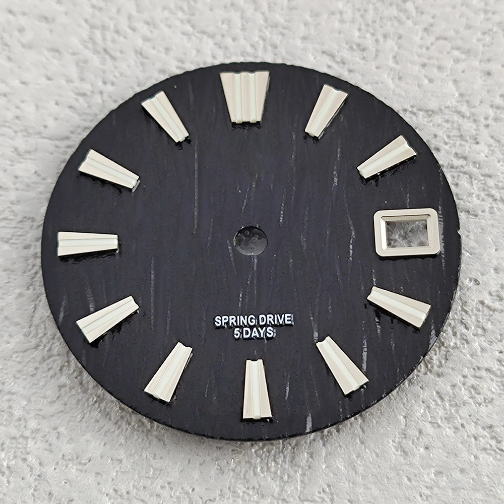 NH35 dial 28.5mm watch improvement replaces green luminous dial, suitable for NH35/NH36 movements