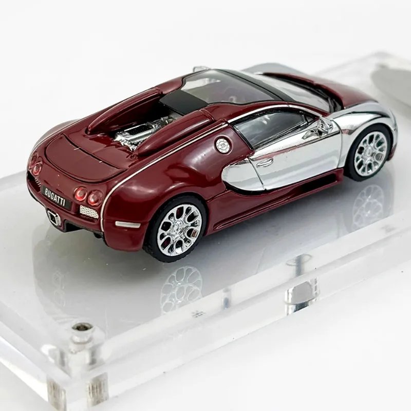 Diecast 1:64 Scale Bugatti Veyron DuplexสีReplicaรถชุดตกแต่งฉากของเล่นคอลเลกชันของที่ระลึก