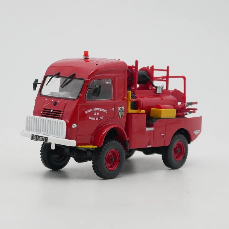 Diecast Ixo 1:43 escala Renault R2240 Renault motor de bomberos francés coche en miniatura de aleación juguete coleccionable regalo recuerdo adorno de exhibición
