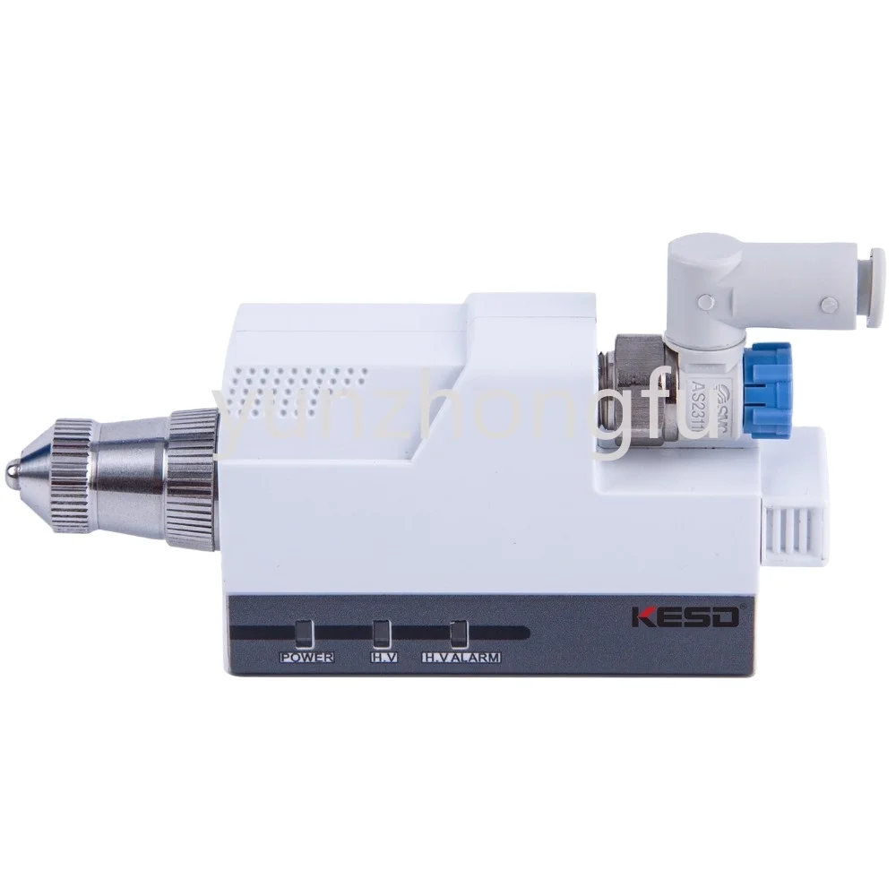 KZ-10C Anti Electrostatic Ionizer KESD High Frequency AC Ionizing Air Nozzle Static Eliminator 0.05-0.5mpa 0.09kg