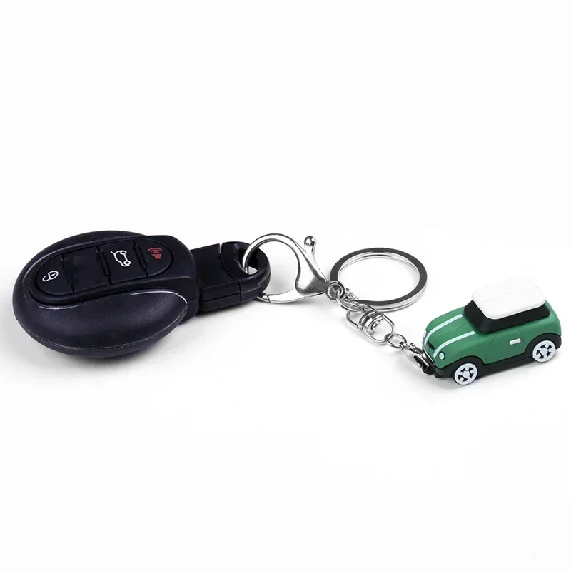 2022 NEW Keychain Keyring Pendant  For Mini Cooper S JCW One Countryman Car Accessories Car Model Key Chain Ring Holder