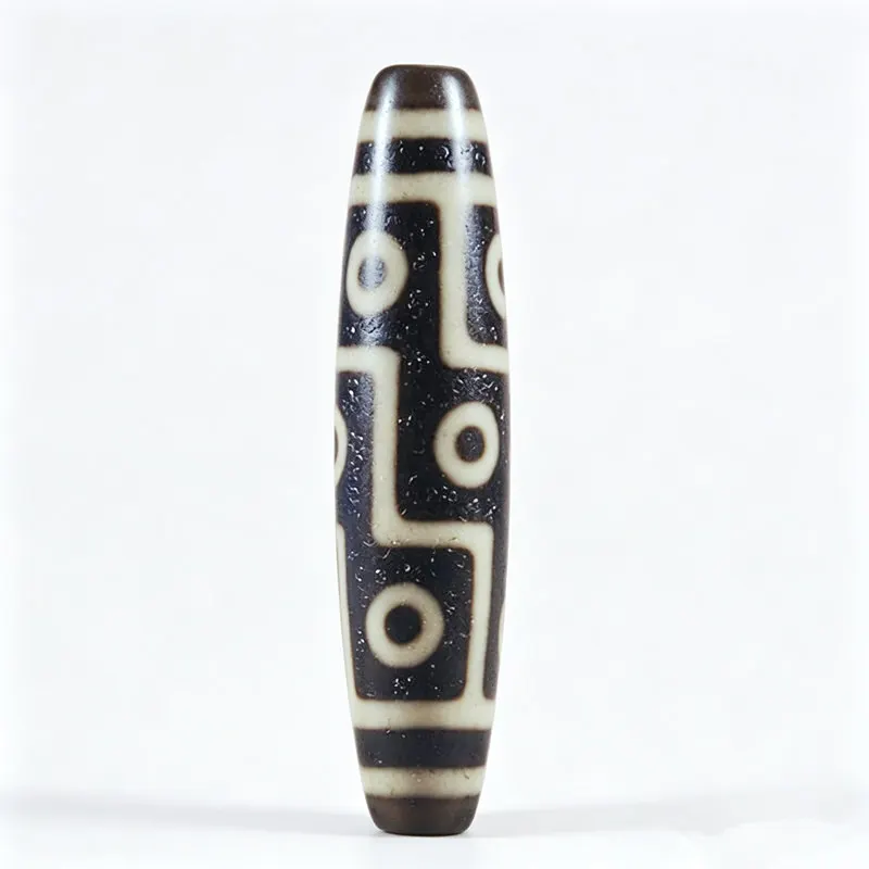 Tibet Old Nine Eye Dzi Beads 57-58mm Carnelian Antiqued Dzi Fine Quality Dzi TSB0494