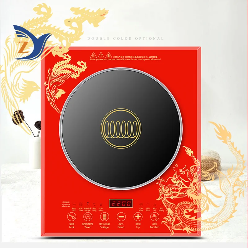 Single Head Embedded Induction Cooker XM-002 Household High-Power Stir Fry Desktop Induction Cooker Hot Pot Eight Gears