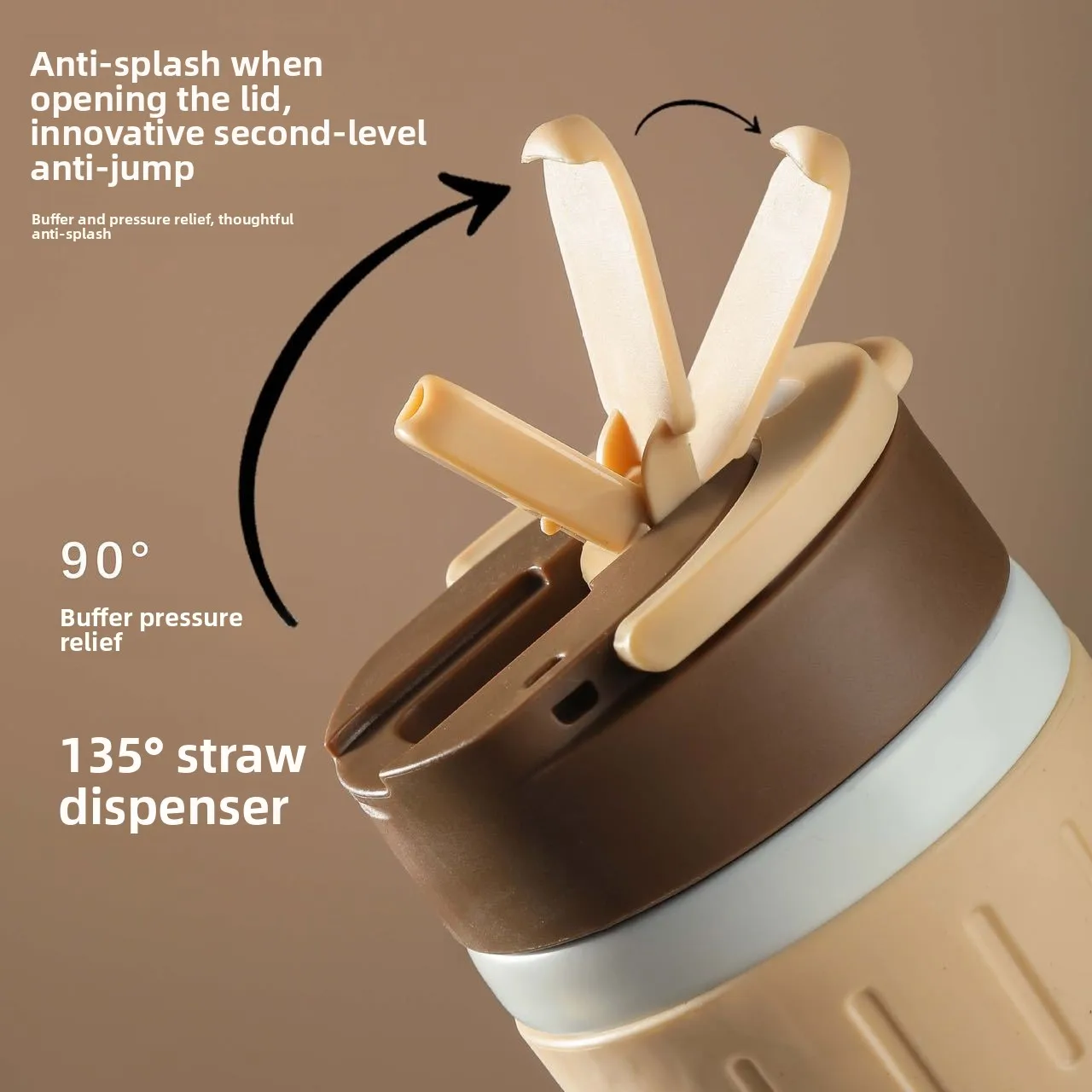 Insulated Cup Portable Coffee Cup 316 Stainless Steel Ins Student Cup with Lifting Rope Birthday Gift