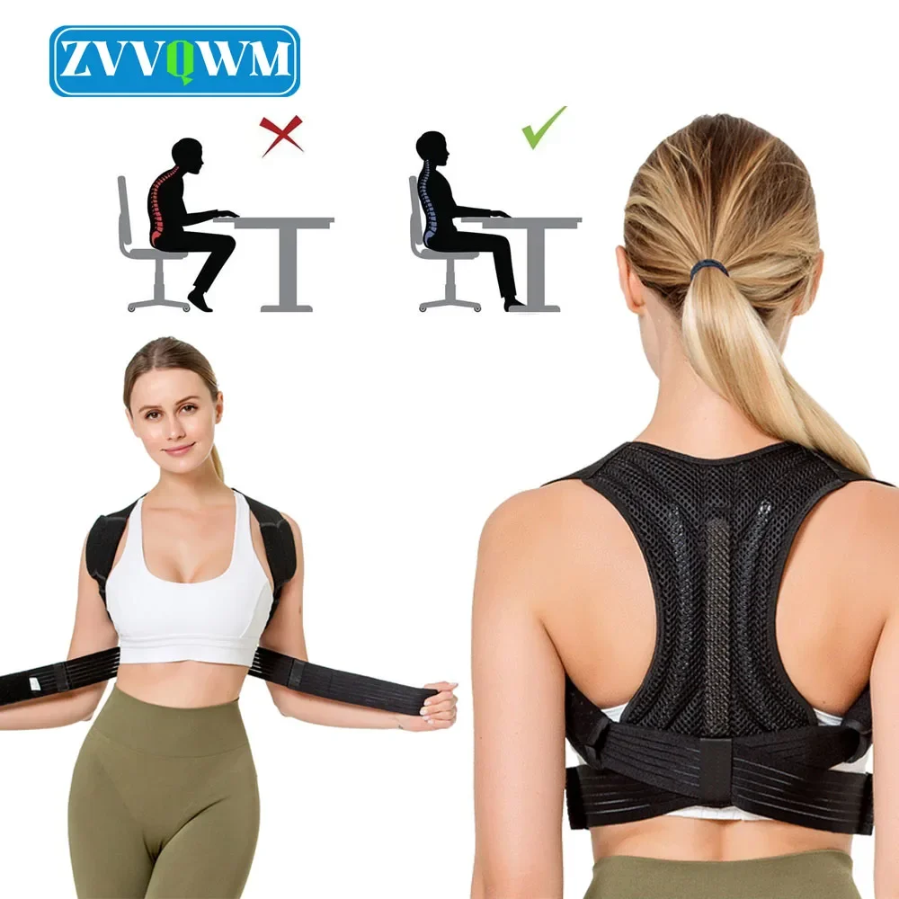 

Back Support Spine Corrector Posture Women Men Posture Trainer Spine Straightener Back Brace Scoliosis Pain Relief Back