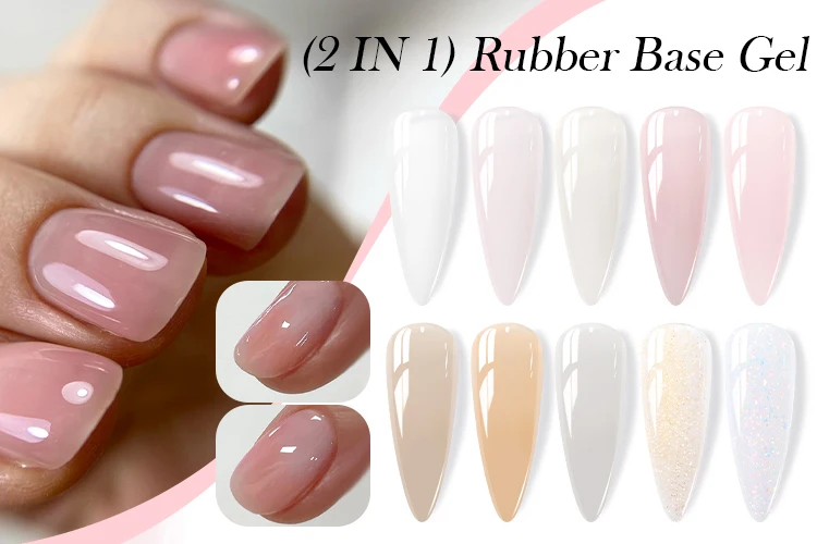 LILYCUTE 7ml Base Nowipe Top Coat Soak Off UV LED Gel Nail Polish Reinforcement Gel Semi Permanent Multifunction Gel Varnishes