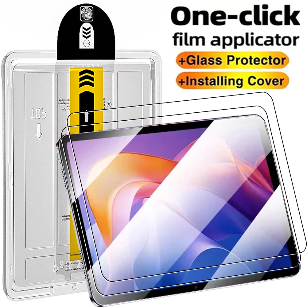 

For Xiaomi Redmi Pad 2 Pro Tempered Glass Screen Protector with Easy Install Kit Bubble Free Film for Redmi Pad Pro SE 11" 12.1"