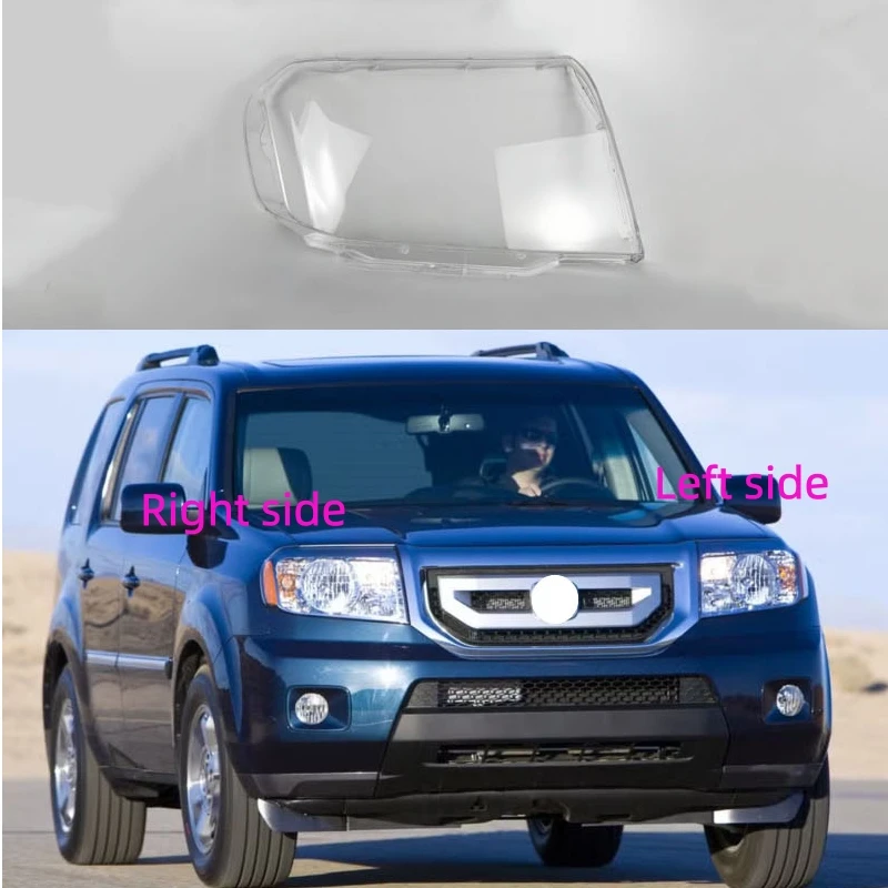 For Honda Pilot 2009 2010 2011 2012 2013 Car Headlight Shell Headlamp Lens Cover Replace Lamp Shade Headlamp Glass